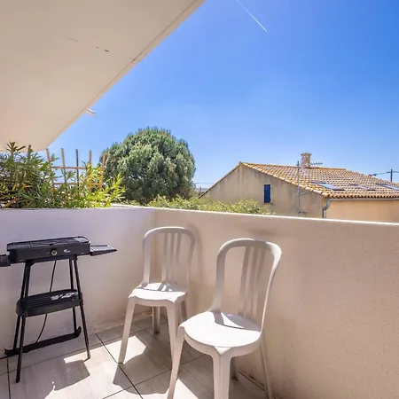 F3 Confort & Piscine 300m De La 公寓 Sérignan